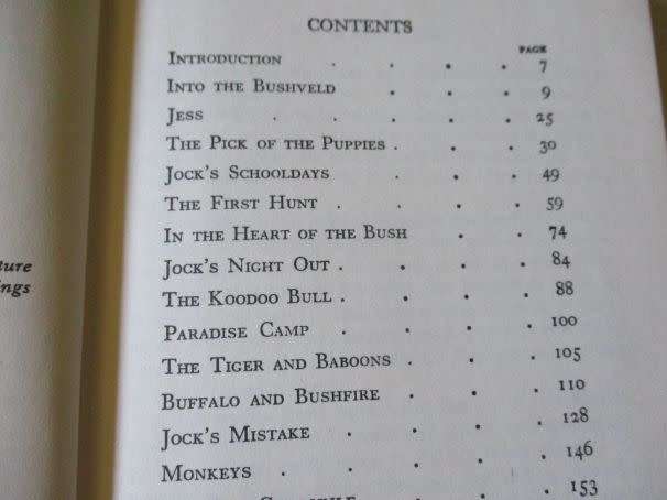 JOCK OF THE BUSHVELD - SIR PERCY FITZPATRICK - HERITAGE SERIES ANIMAL STORIES