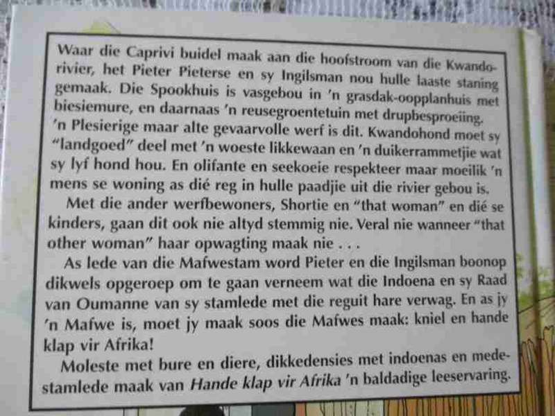 HANDE KLAP VIR AFRIKA - PIETER PIETERSE