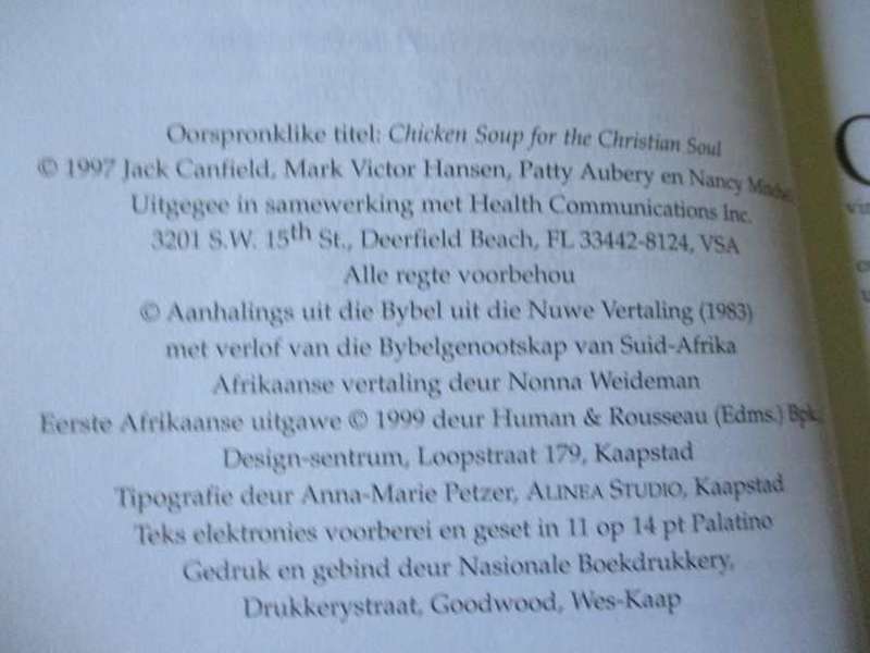 MANNA VIR DIE CHRISTEN SE GEMOED - STORIES OM DIE HART TE VERWARM EN DIE SIEL TE VERKWIK - JACK C...