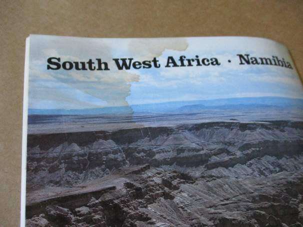 AFRICA`S GEM - SWA / NAMIBIA - PROMOTIONAL / INFO / TOURISM BROCHURE