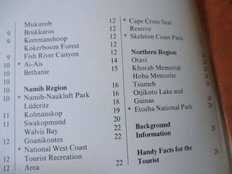 AFRICA`S GEM - SWA / NAMIBIA - PROMOTIONAL / INFO / TOURISM BROCHURE