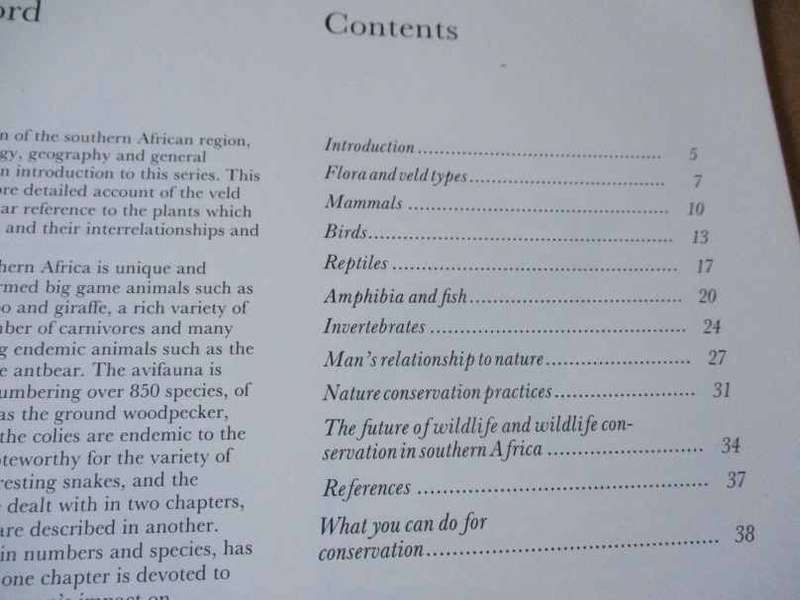 THE FAUNA AND FLORA OF SOUTHERN AFRICA & THEIR CONSERVATION - DOUGLAS HEY