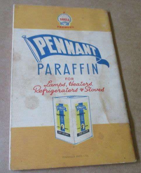 MRS WICK`S SECOND COOKERY BOOK - SHELL COMPANY / PENNANT PARAFFIN