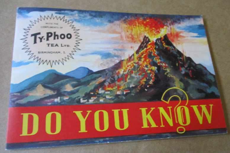 VINTAGE  TYPHOO TEA ` DO YOU KNOW ` TRADING CARDS & ALBUM - COMPLETE
