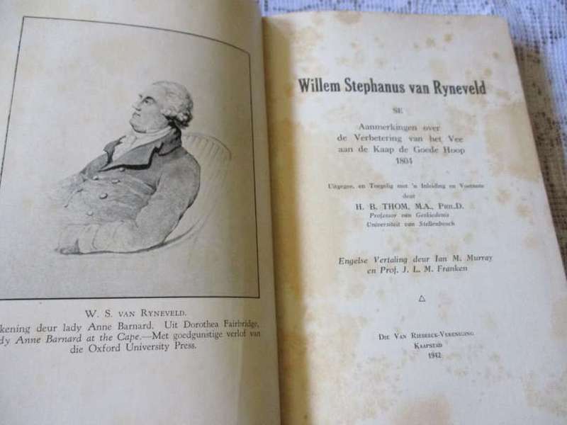 WILLEM STEPHANUS VAN RYNEVELD SE AANMERKINGEN OVER DE VERBETERING VAN HET VEE AAN DE KAAP 1804