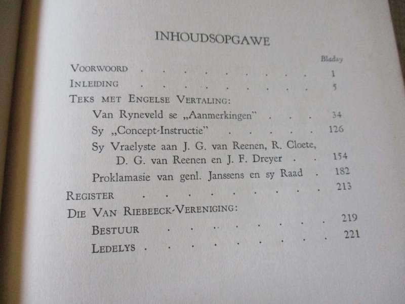 WILLEM STEPHANUS VAN RYNEVELD SE AANMERKINGEN OVER DE VERBETERING VAN HET VEE AAN DE KAAP 1804