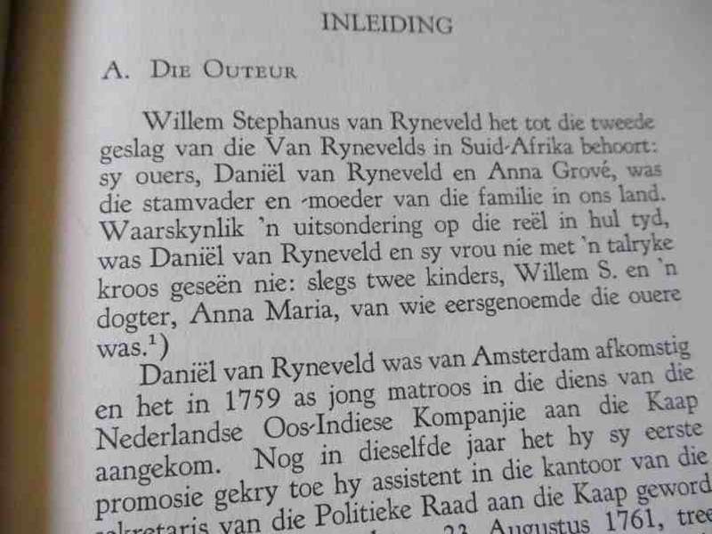 WILLEM STEPHANUS VAN RYNEVELD SE AANMERKINGEN OVER DE VERBETERING VAN HET VEE AAN DE KAAP 1804