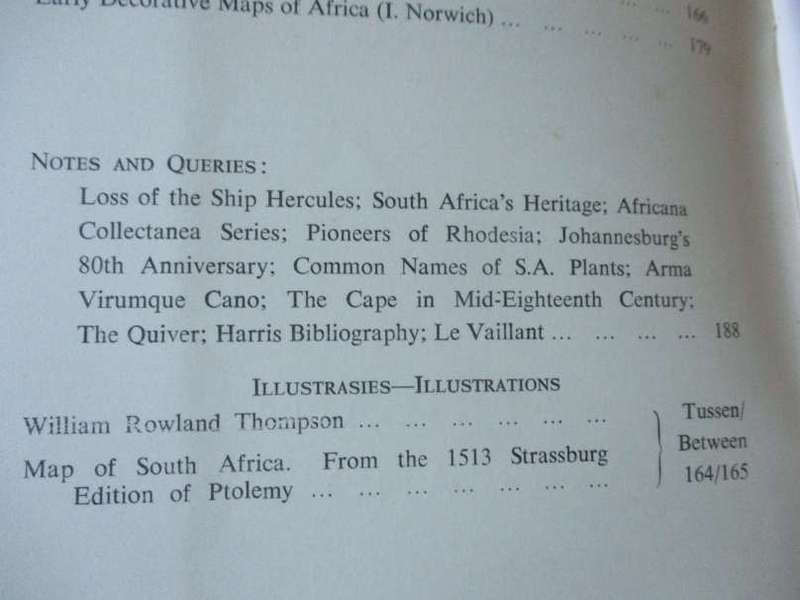 AFRICANA NOTES AND NEWS / AFRICANA AANTEKENINGE EN NUUS DESEMBER 1966