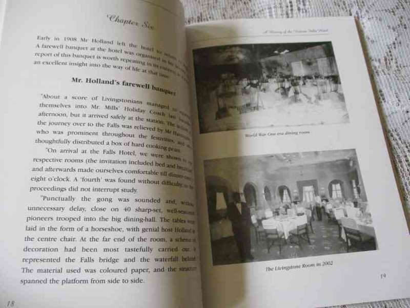 100 YEARS 1904 - 2004 - A HISTORY OF THE VICTORIA FALLS HOTEL - JOHN CREEWEL