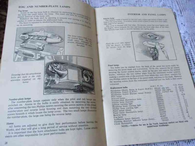 THE MG MAGNETTE OPERATION MANUAL & REPAIR AND ADJUSTMENT TIME SCHEDULE