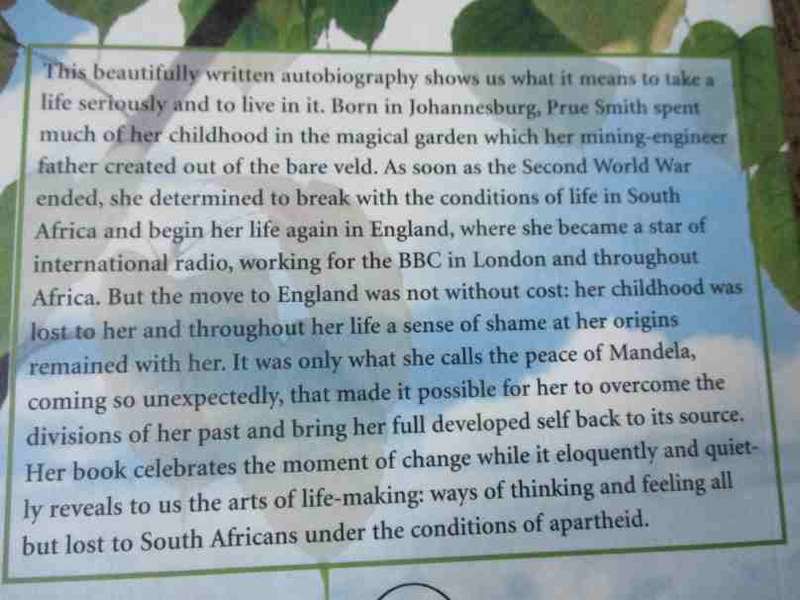 THE MORNING LIGHT - A SOUTH AFRICAN CHILDHOOD REVALUED - PRUE SMITH