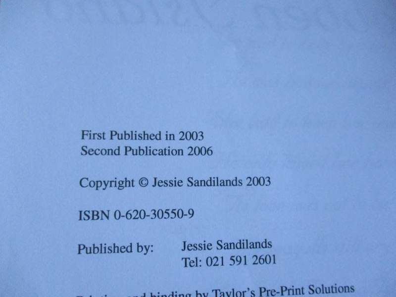 INTRIGUE .... ROBBEN ISLAND - JESSIE SANDILANDS