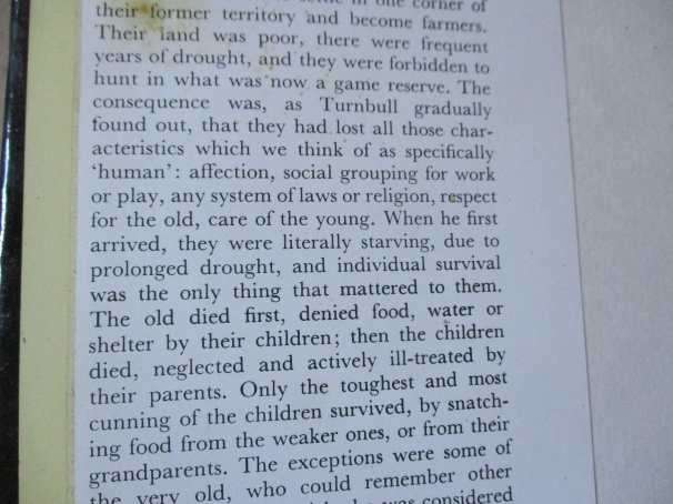 THE MOUNTAIN PEOPLE - COLIN M TURNBULL