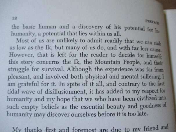 THE MOUNTAIN PEOPLE - COLIN M TURNBULL