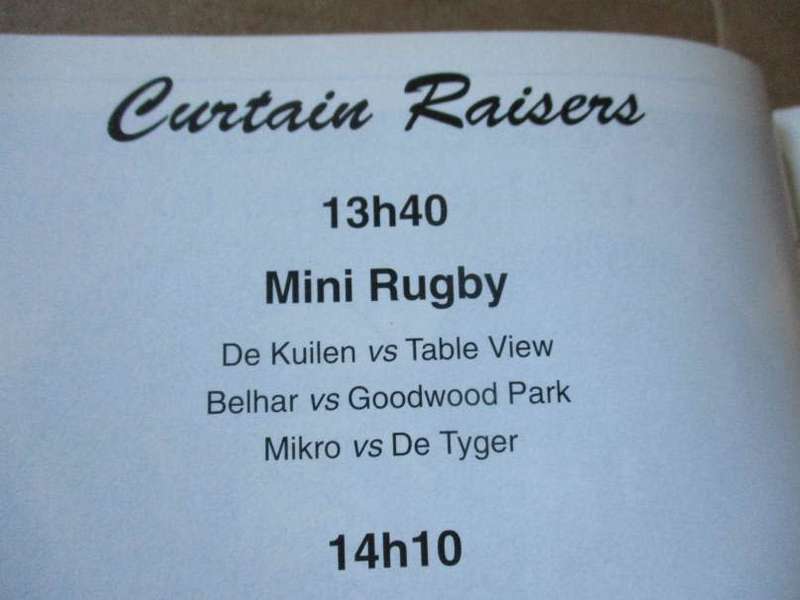 WP vs TVL 16 JULY 1994  - RUGBY PROGRAMME