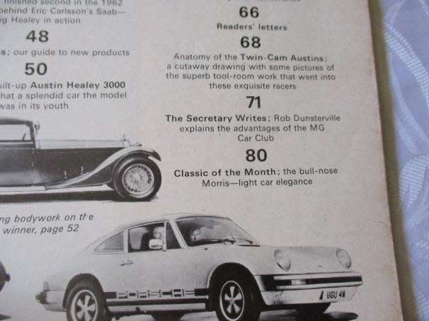 CLASSIC CAR MARCH 1974 - MAGAZINE
