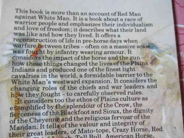 THE WARRIORS OF THE PLAINS - COLIN TAYLOR