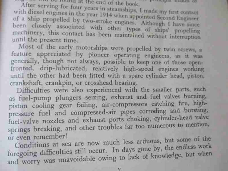 THE RUNNING AND MAINTENANCE OF THE MARINE DIESEL ENGINE - JOHN LAMB ( SIXTH EDITION )