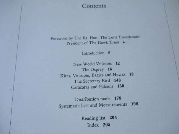 BIRDS OF PREY OF THE WORLD - PHILIP BURTON, ILLUSTRATED BY TREVOR BOYER