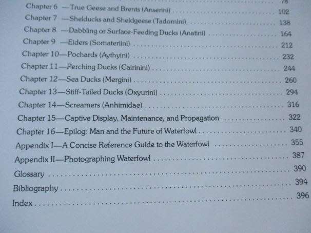 WATERFOWL, DUCKS, GEESE & SWANS OF THE WORLD - FRANK S TODD