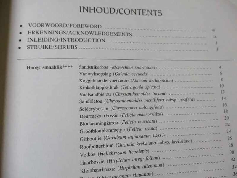 100 VELDPLANTE VAN DIE WINTERREENSTREEK / 100  VELD PLANTS OF THE WINTER RAINFALL REGION - LANDBOU