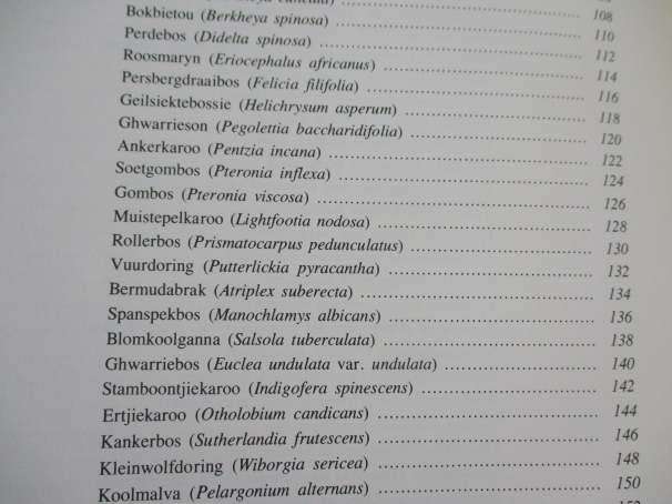100 VELDPLANTE VAN DIE WINTERREENSTREEK / 100  VELD PLANTS OF THE WINTER RAINFALL REGION - LANDBOU