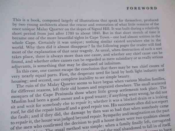 BOKAAP - FACES AND FACADES - LESLEY AND STEPHEN TOWNSEND ( INSCRIPTION BY AUTHORS )