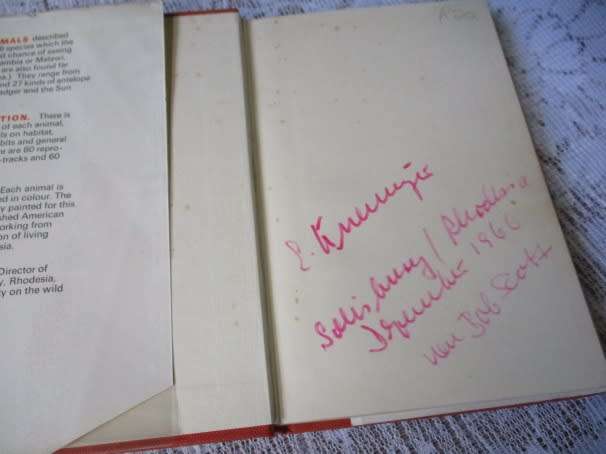 THE MAMMALS OF RHODESIA, ZAMBIA AND MALAWI - REAY H.N. SMITHERS