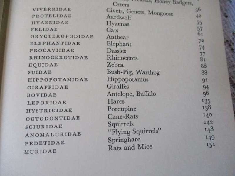 THE MAMMALS OF RHODESIA, ZAMBIA AND MALAWI - REAY H.N. SMITHERS