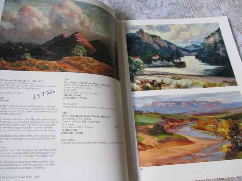 BONHAMS ART AUCTION - THE SOUTH AFRICAN SALE PART II   25 OCTOBER 2011 - CATALOGUE