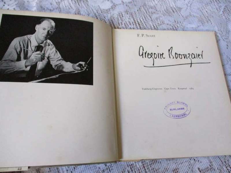 GREGOIRE BOONZAIER - F.P. SCOTT