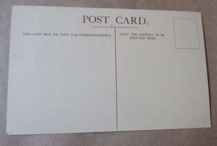 EDINBURGH CASTLE - THE UNION-CASTLE ROYAL MAIL STEAMER  - POST CARD