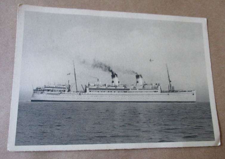 GIULIO CESARE - ITALIAN LINES   - POST CARD