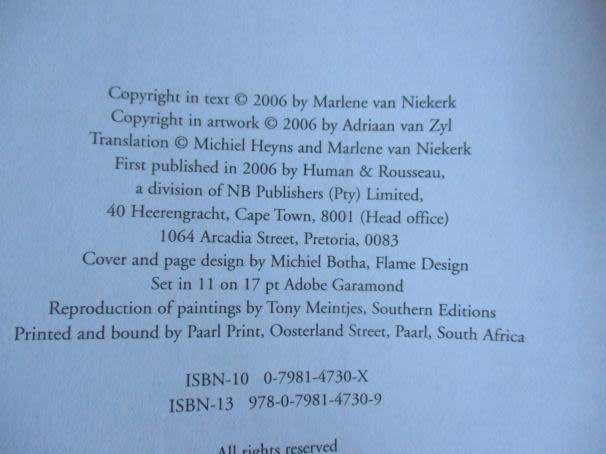 MEMORANDUM : A STORY WITH PAINTINGS - MARLENE VAN NIEKERK & ADRIAAN VAN ZYL