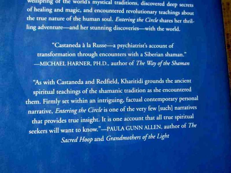 ENTERING THE CIRCLE - ANCIENT SECRETS OF SIBERIAN WISDOM DISCOVERED BY A RUSSIAN PSYCHIATRIST - OLGA