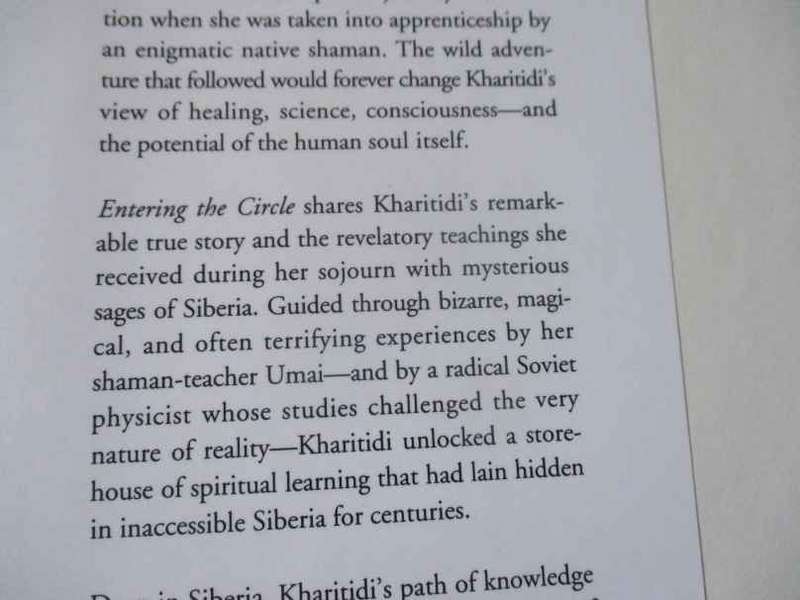 ENTERING THE CIRCLE - ANCIENT SECRETS OF SIBERIAN WISDOM DISCOVERED BY A RUSSIAN PSYCHIATRIST - OLGA