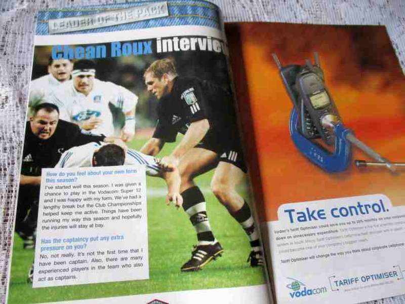 WP vs BULLDOGS  21 JULY 2000 - RUGBY PROGRAMME