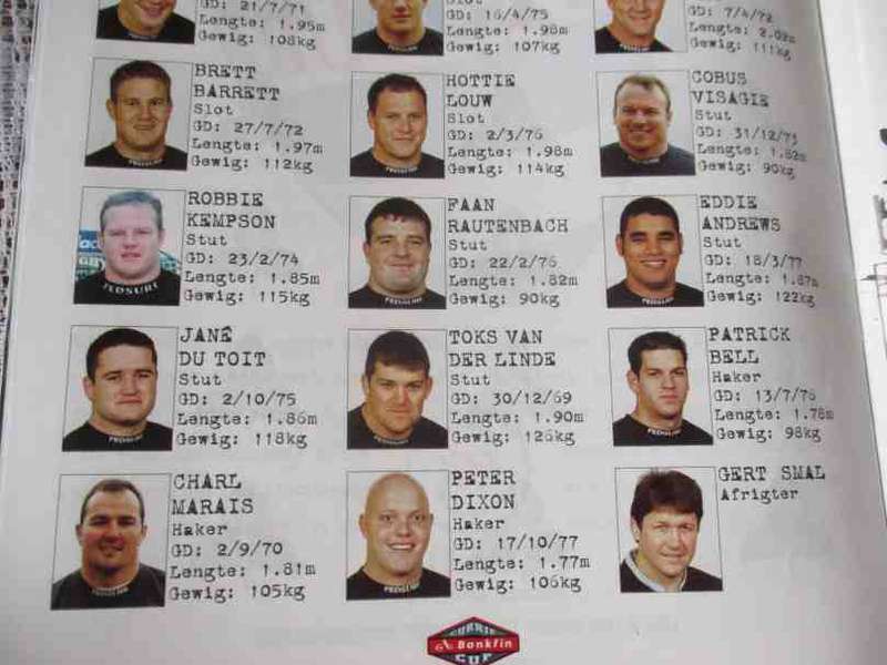WP vs SHARKS   30 SEPTEMBER 2000 - RUGBY PROGRAMME