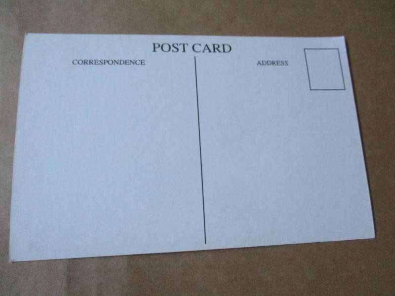 `NAUGHTIES` POST CARD
