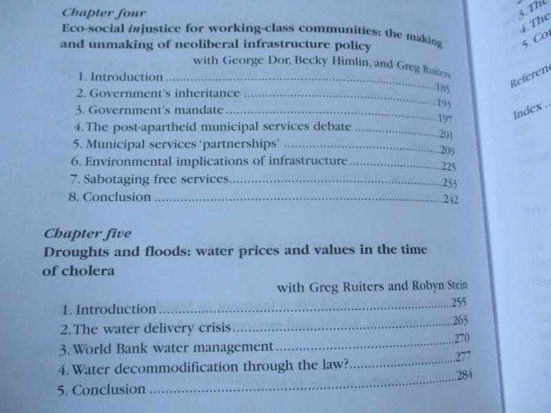 UNSUSTAINABLE SOUTH AFRICA - ENVIRONMENT, DEVELOPMENT AND SOCIAL PROTEST - PATRICK BOND