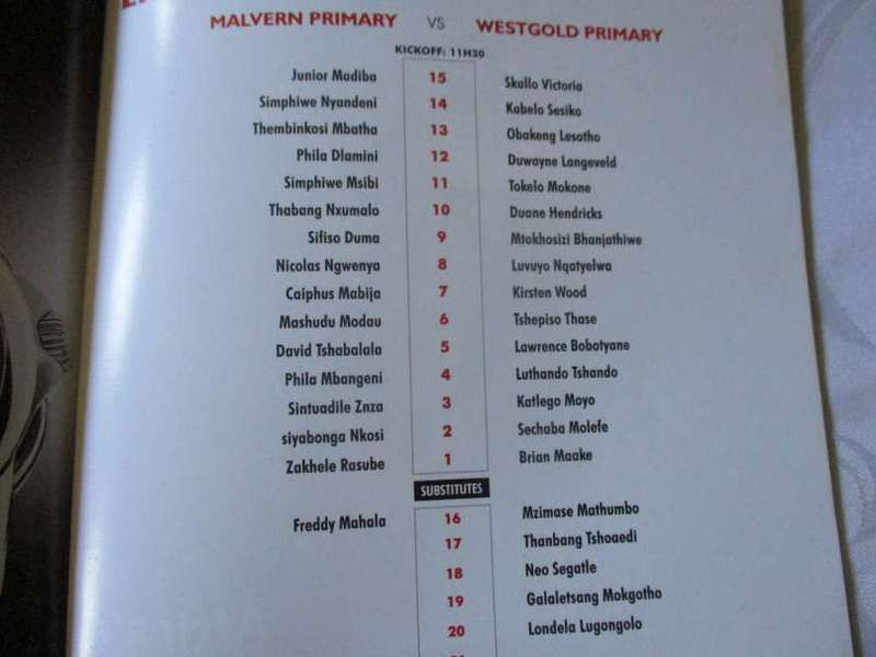 LIONS VS WP STORMERS 17 MAY 2008 - RUGBY PROGRAMME