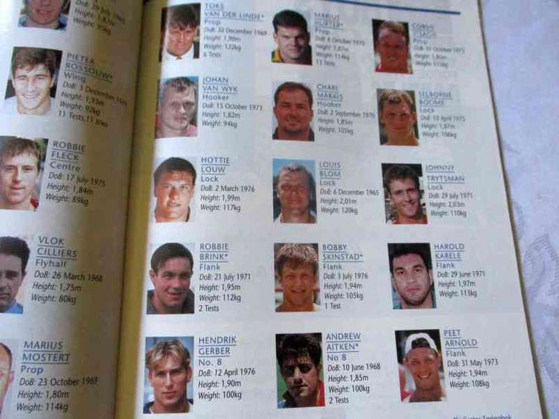 WP vs SHARKS 17 OCTOBER  1998   - RUGBY PROGRAMME