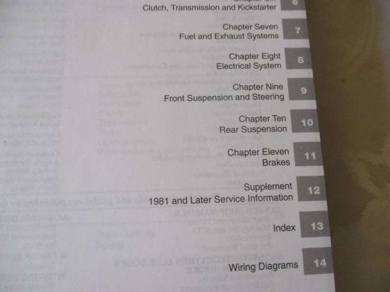 SUZUKI GS750 FOURS - 1977 - 1982 - SERVICE, REPAIR, MAINTENANCE - MANUAL