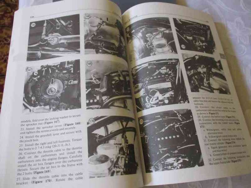 SUZUKI GS750 FOURS - 1977 - 1982 - SERVICE, REPAIR, MAINTENANCE - MANUAL