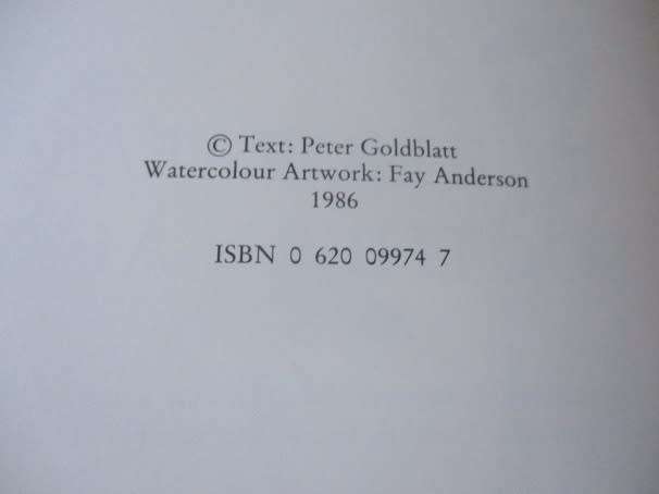 THE MORAEAS OF SOUTHERN AFRICA - PETER GOLDBLATT WITH WATERCOLOUR BY FAY ANDERSON - SIGNED