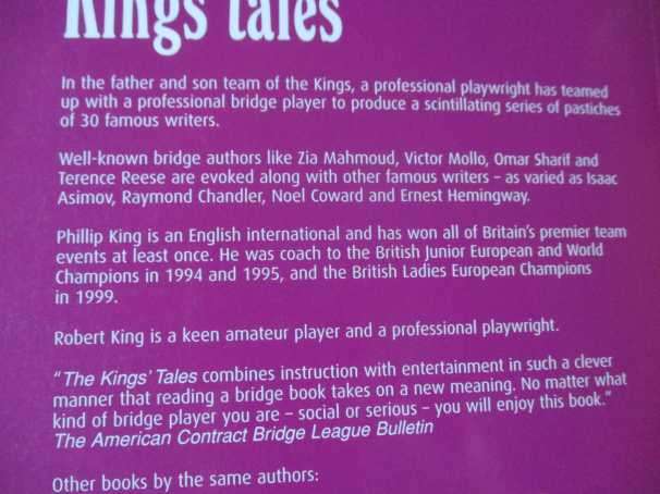 THE KING`S TALES - PHILLIP AND ROBERT KING