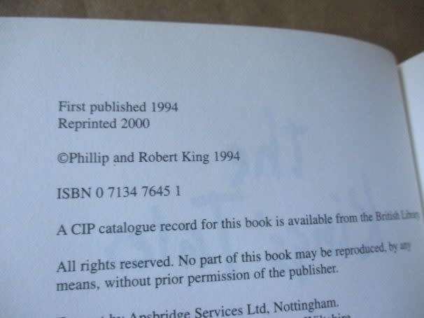 THE KING`S TALES - PHILLIP AND ROBERT KING