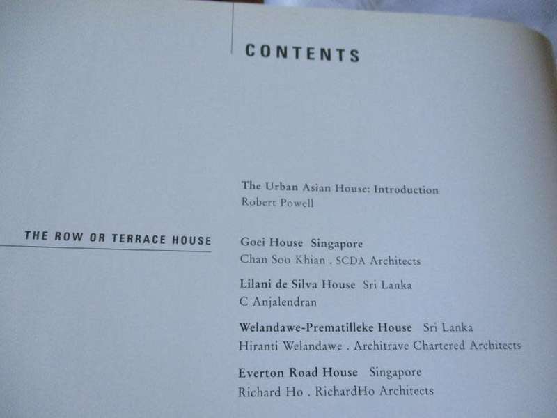 THE URBAN ASIAN HOUSE - LIVING IN TROPICAL CITIES - ROBERT POWELL