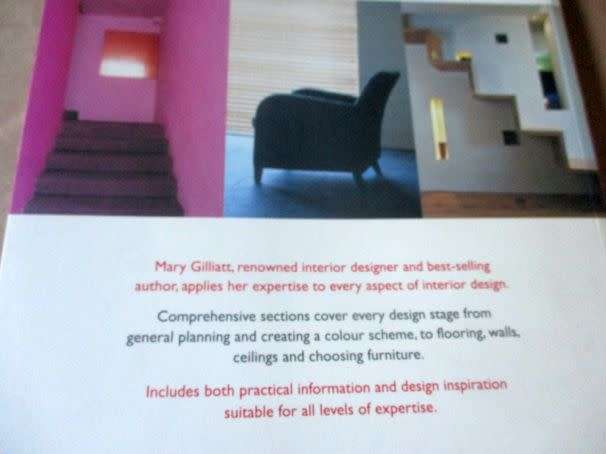 MARY GILLIATT`S INTERIOR DESIGN COURSE