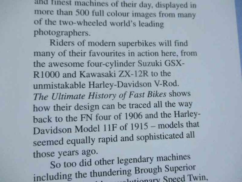 THE ULTIMATE HISTORY OF FAST BIKES - ROLAND BROWN